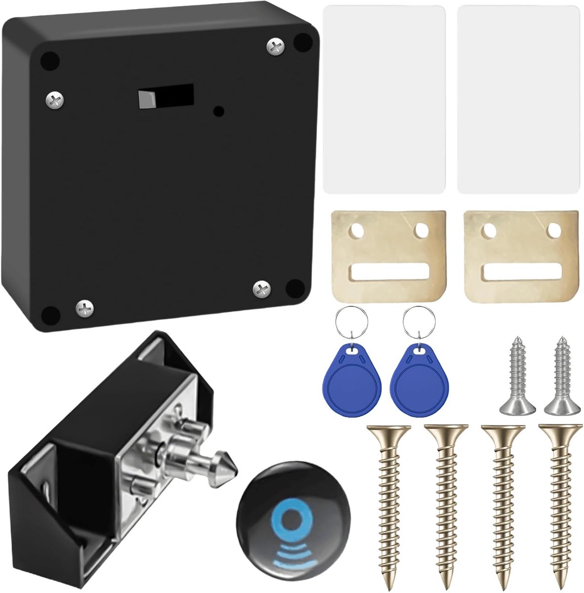 Smart Kastslot, Smart Lock, elektronische RFID-kaartopening, onzichtbaar slot, IC-kaartsensor, kastlade voor fabrieken, saunabibliotheken en kantoren