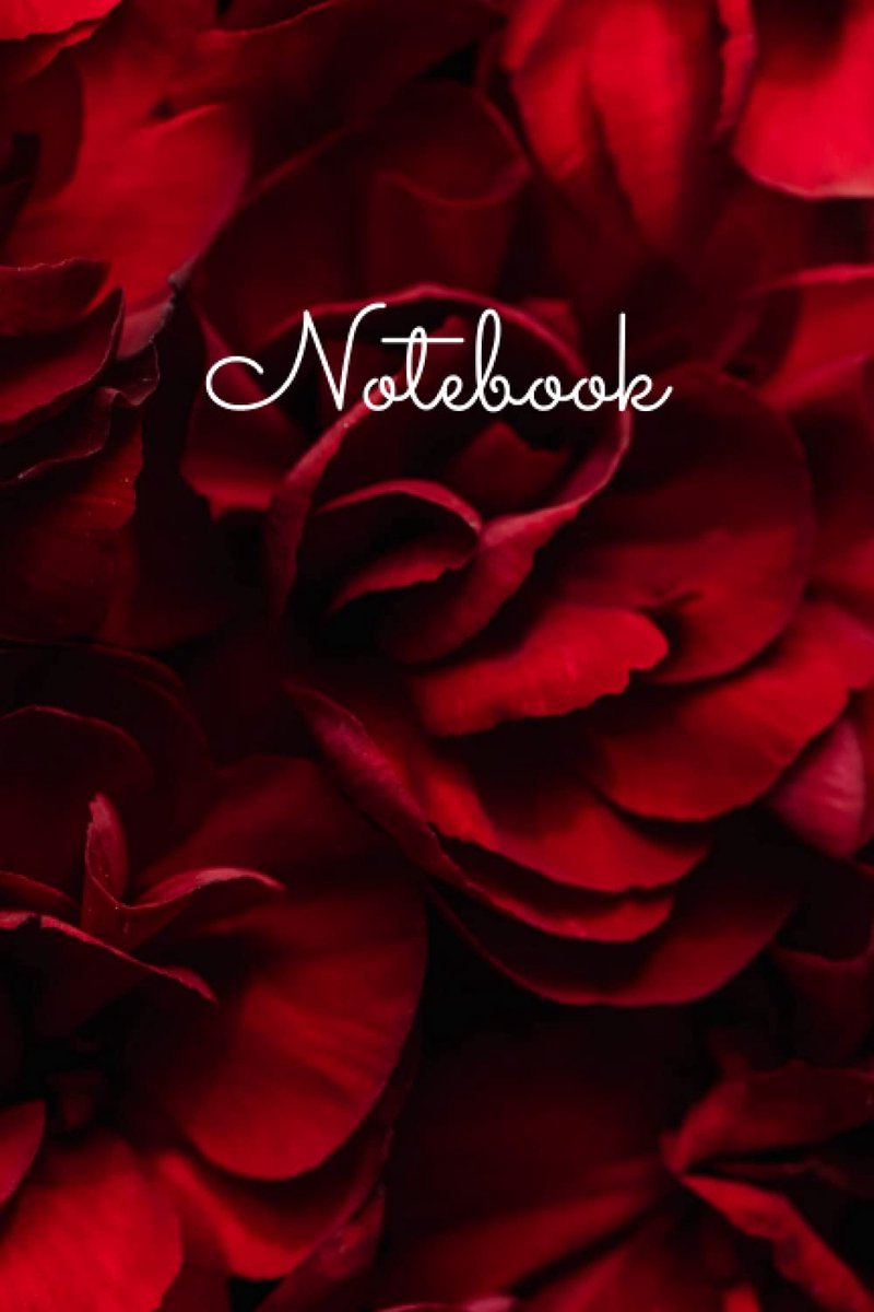 Red Flower Notebook