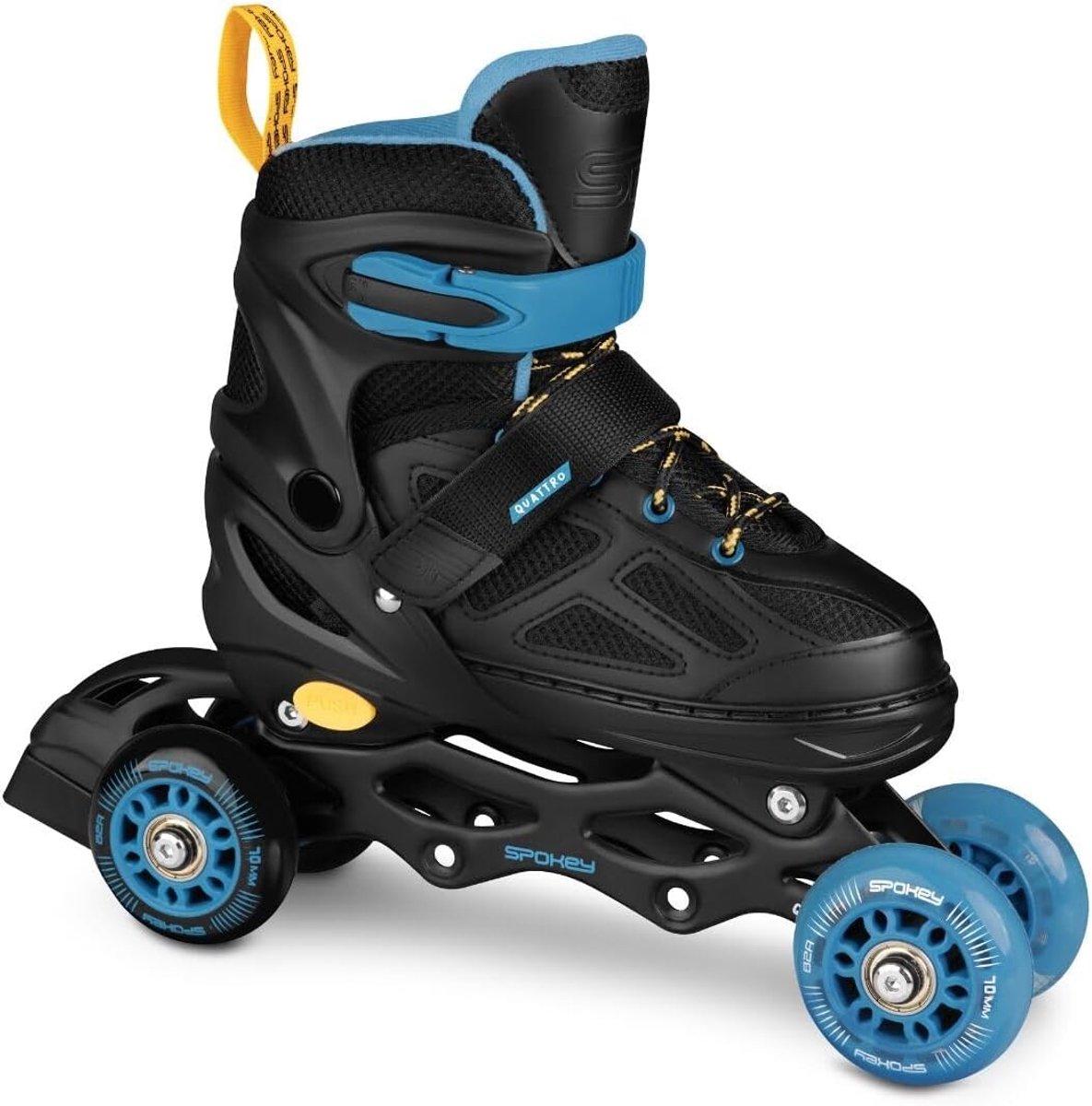 Rolschaatsen/triskates/schaatsen verstelbaar voor kinderen en jongeren inlineskates om te bouwen tot rolschaatsen maten: 30-33 34-37 38-41