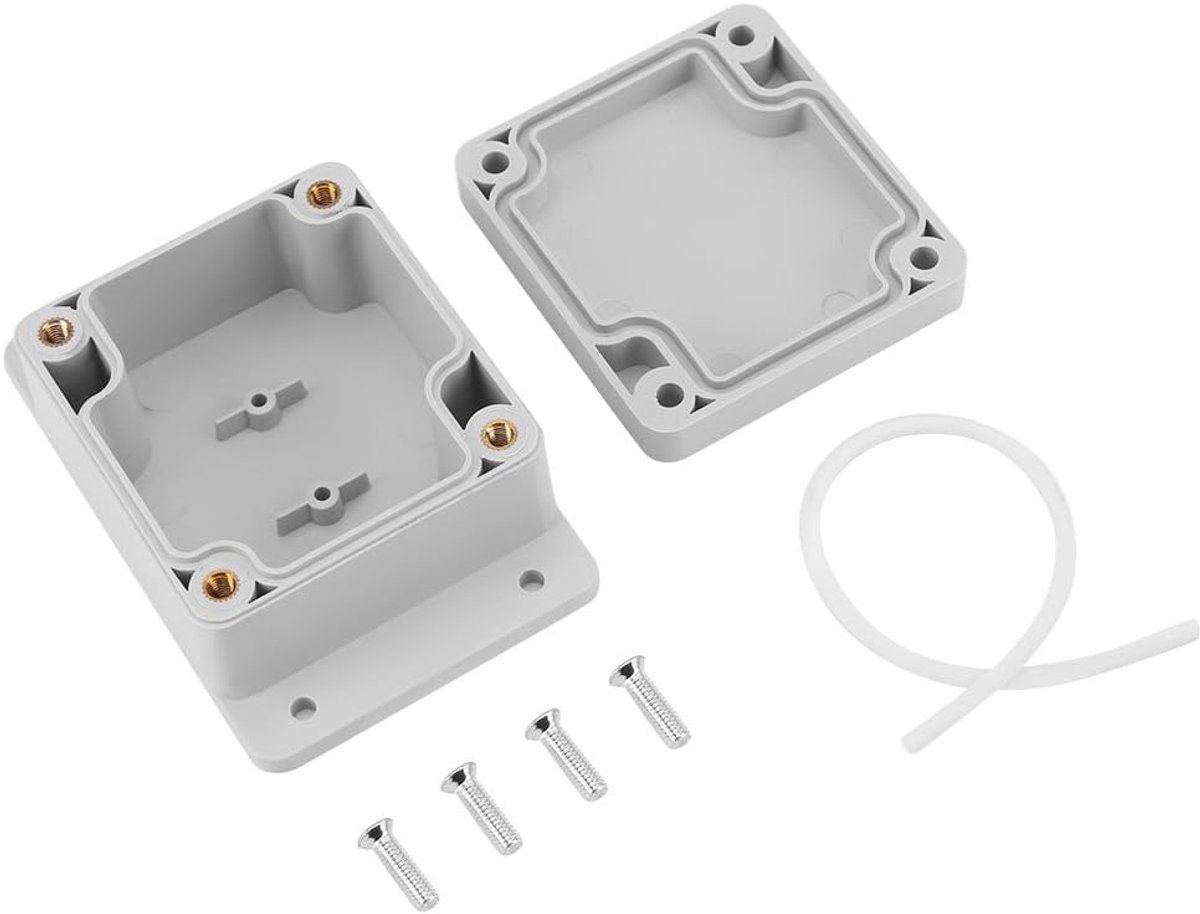 Aansluitdoos, ABS-kunststof Stofdicht Waterdicht IP65 Aansluitdoos ABS Elektrisch projectdoos Behuizing Instrumentenkoffer(89 * 59 * 35mm)