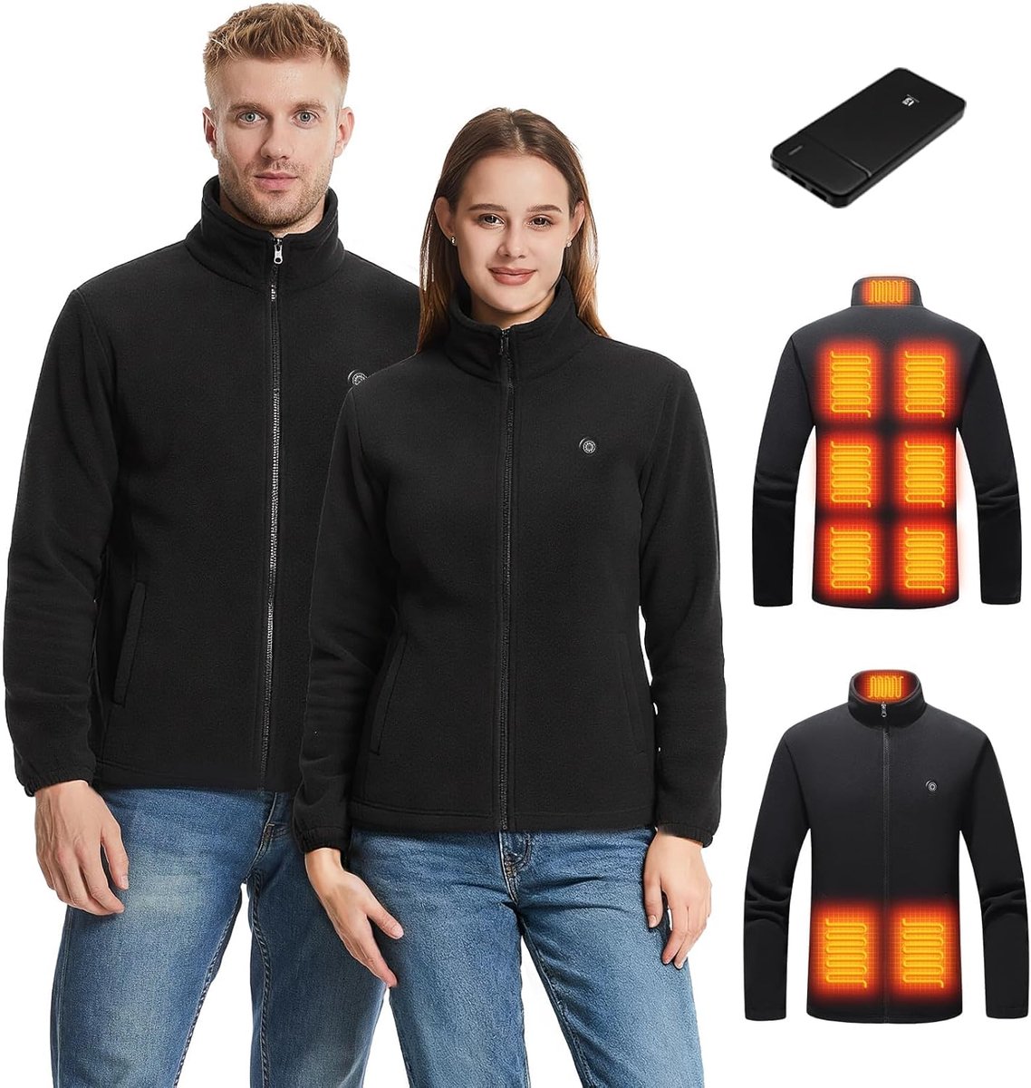Vest Bodywarmer Voor Heren Dames Verwarmd Jas Met 9 Verwarmingselementen 3 Instelbare Temperaturen Verwarmde Lichaamswarmer Usb Winterthermisch Vest Voor Buitensporten