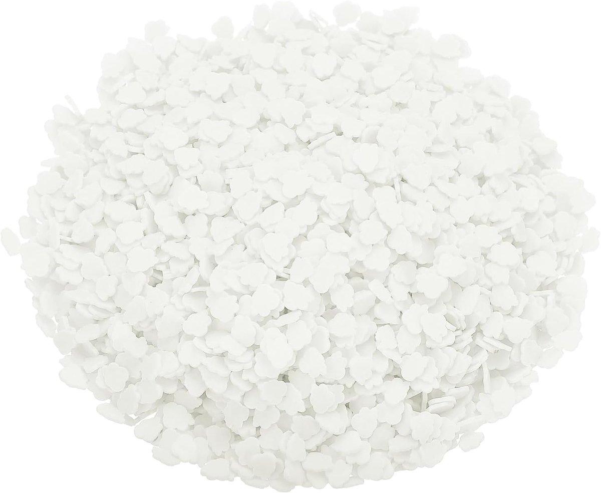 Valse strooisel, 100 g, kunsthars, valse zoetigheden, schattige valse strooisel, polymeerklei, schijven voor nagelkunst, doe-het-zelf, knutselen, cake, dessert, telefoonhoes, shaker