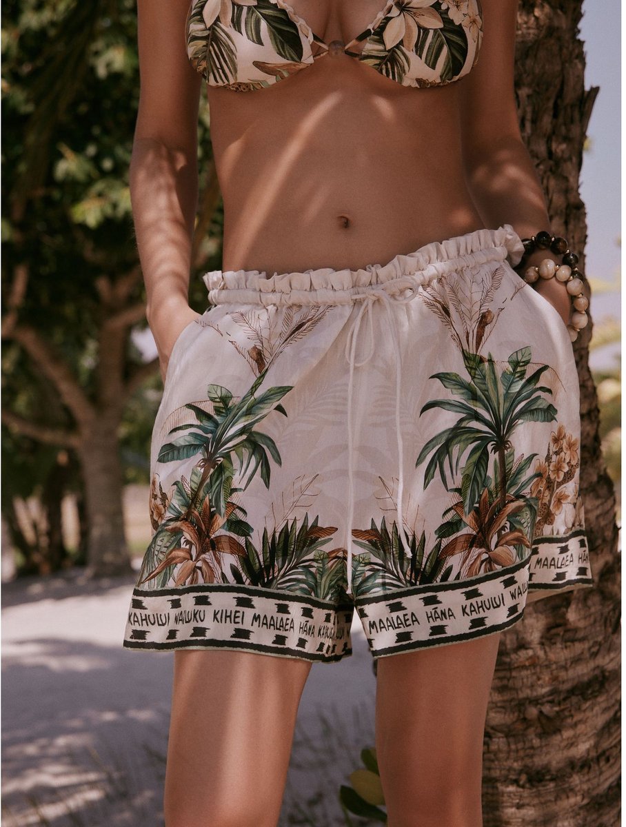 Next - Dames - Zomerstrandshort - Zwart