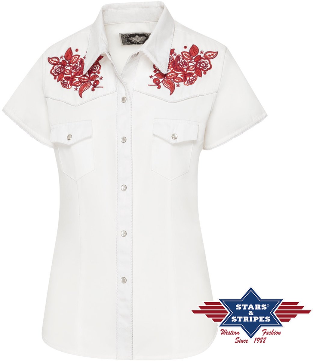 Stars & Stripes - Western Blouse - Summer - M