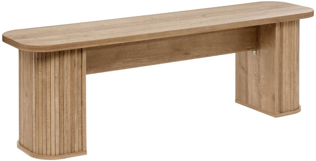 Houten bank in eikenlook COLVA