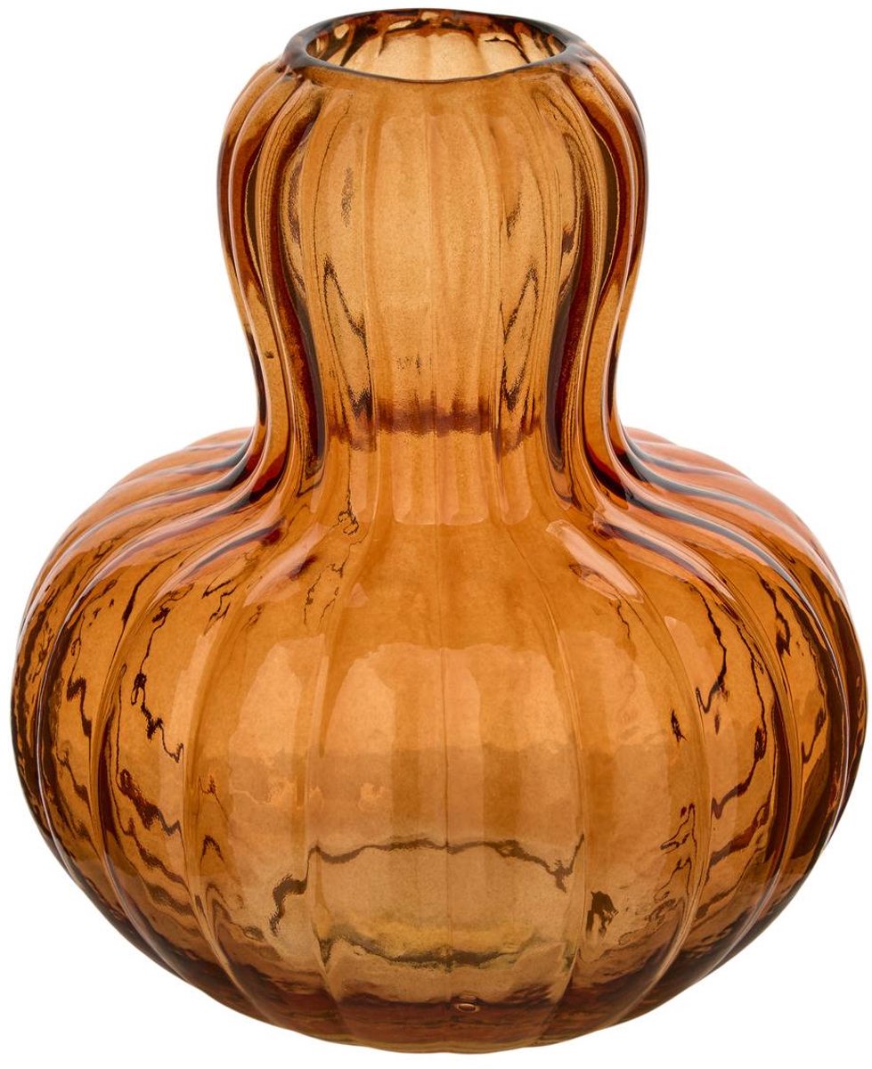 Atmosphera Créateur d'intérieur® Vaas Lisière, hoogte 19,5 cm Marron