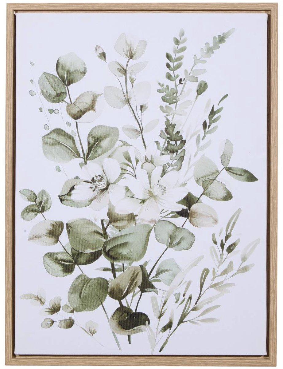 Ingelijst schilderij met plantenmotief EUCALY