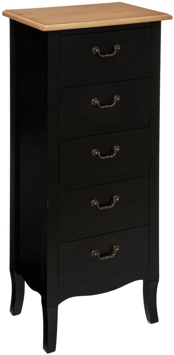 Houten ladekast met 5 lades CHRYSA