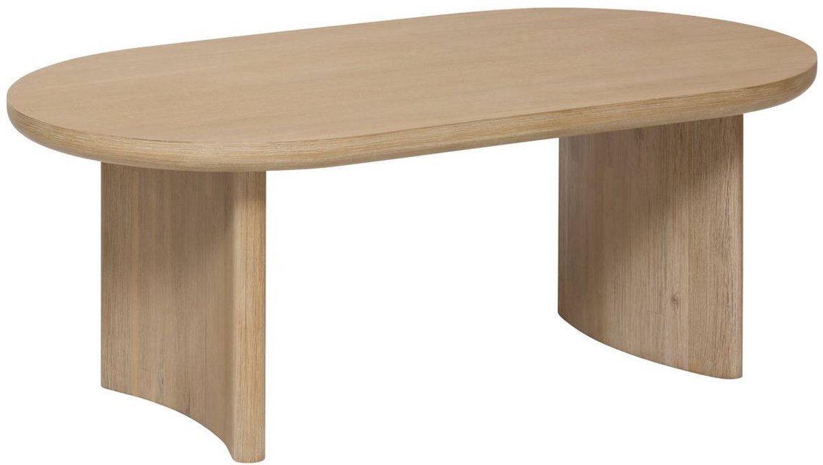Ovale salontafel van acaciahout LOUSADA
