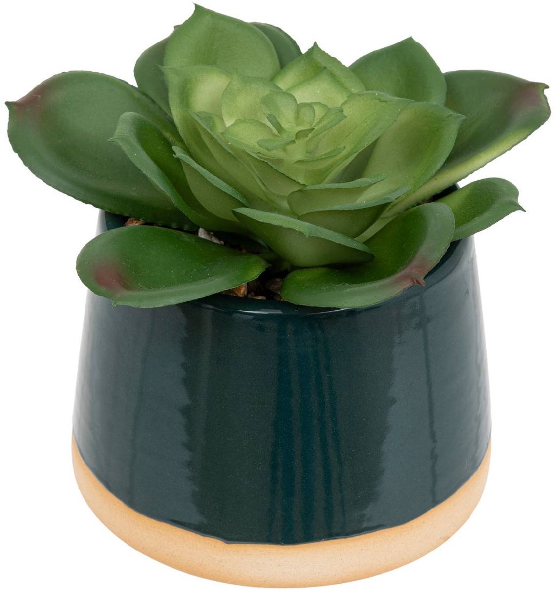 Kunstplant, keramische pot BE VINTAGE
