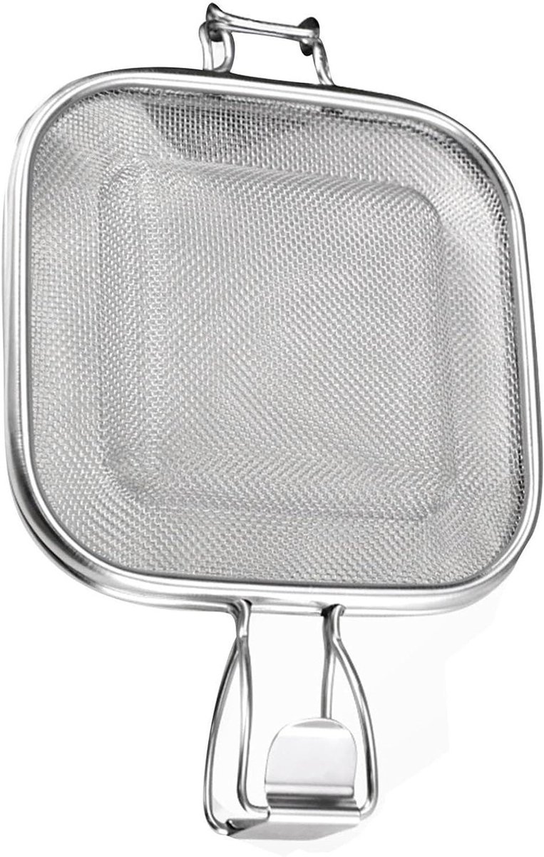 Sandwich Grill Press - Broodmaker Schimmel - Ontbijt Maken - Dubbelzijdig Rooster - 248 x 168 x 43 cm - Zilver