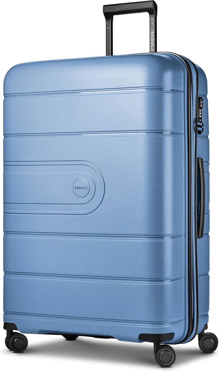 Reiskoffer 76 cm - Expandable - 120 liter - Perfect voor lange vakanties - ShopVlot
