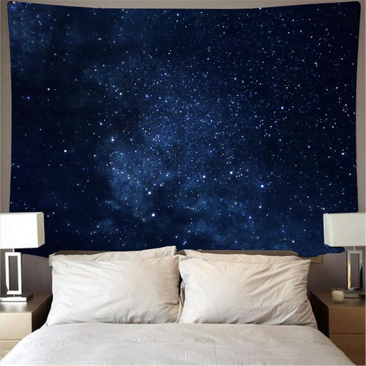 Nachthemel Ruimte Sterrenhemel Achtergrond Doek Hangend Doek Wandtapijt Strandlaken Muurschildering 230x180cm