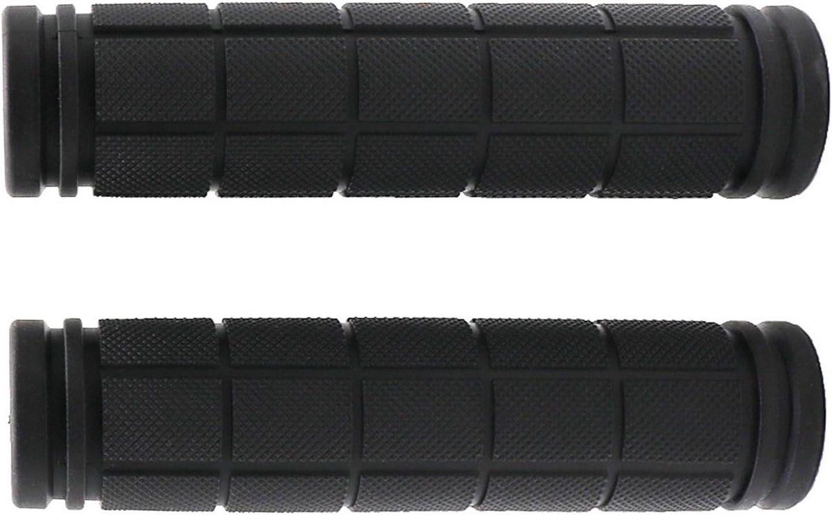 Fiets Handvatten - Stuur Grips - Comfortabel Fietsen - Ergonomisch Ontwerp - 120 mm Lengte - Zwart