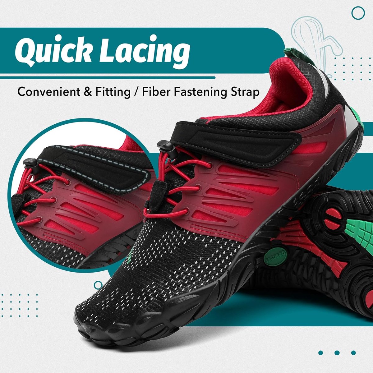 Barefoot Minimalistische Trailrunning Schoenen Heren Dames Lichtgewicht Sportschoenen voor Sportschool Fitness Krachttraining Wandel