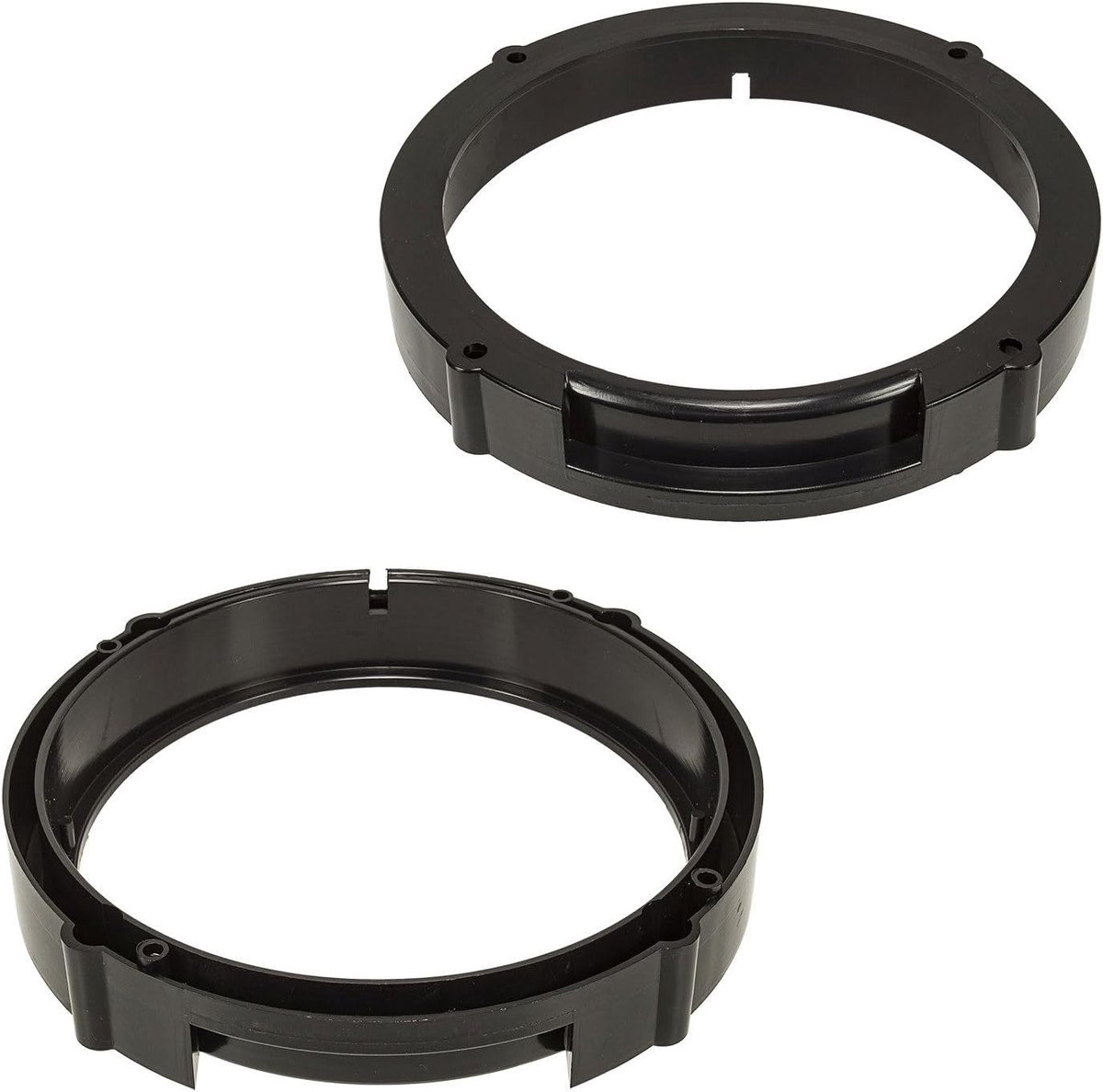 tomzz Audio 2849-001 Luidspreker Ringen Adapter geschikt voor Seat Ibiza 6l Leon 1p voordeur en achterdeur voor 165mm DIN-Luidsprekers