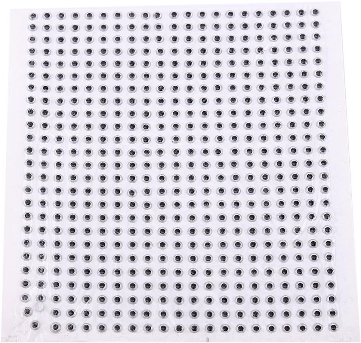 500PCS 3D Ogen Vissen Lure voor DIY lokaas maken 3mm4mm5mm Levensechte Visoog Kunstmatige Nep Ogen Vis aas Oog(3mm-Silver)