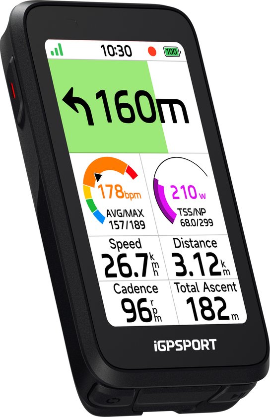 iGPSPORT BiNavi Air gps fietscomputer - 3 inch touch screen — afbeelding 3