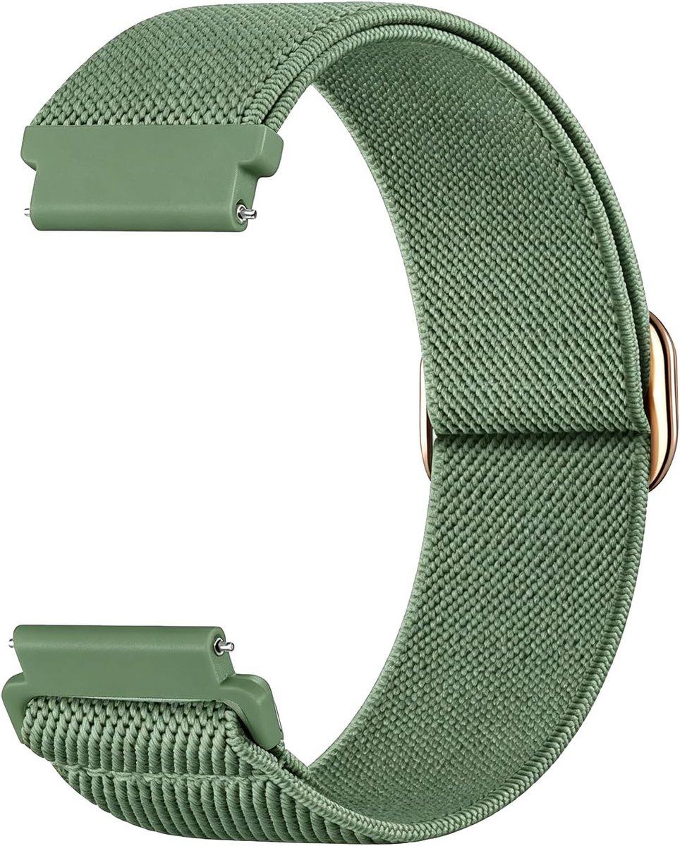 18mm 19mm 20mm 22mm Elastisch nylon Horlogeband voor Garmin/Galaxy/Amazfit/Huawei,Unisex elastische nylon sporthorlogeband vervangend bandje.