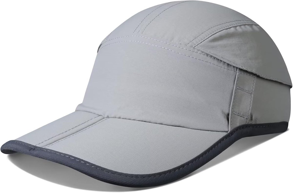 Baseball Cap met Mesh Ventilatie, Vouwbare Klep, Draagbaar, UPF50+ Zonbescherming, voor Mannen en Vrouwen
