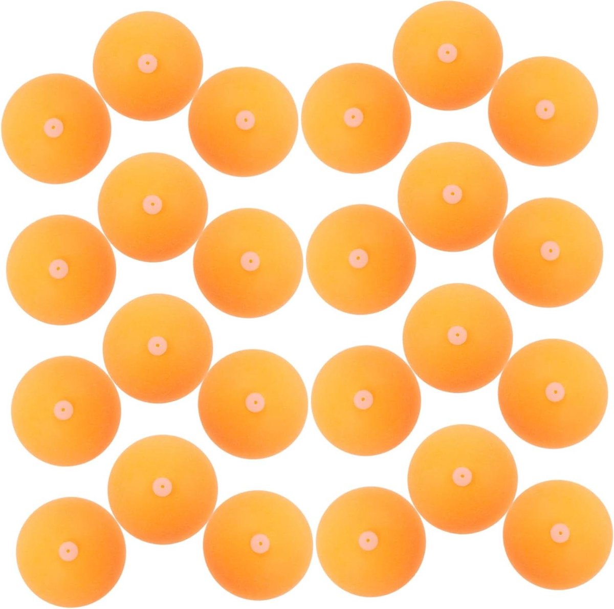 Tafeltennisballen met Gaten - Trainingsballen Pongballen - Tafeltennis Training - Verbeterde Stabiliteit Rotatie - 4 cm - Oranje
