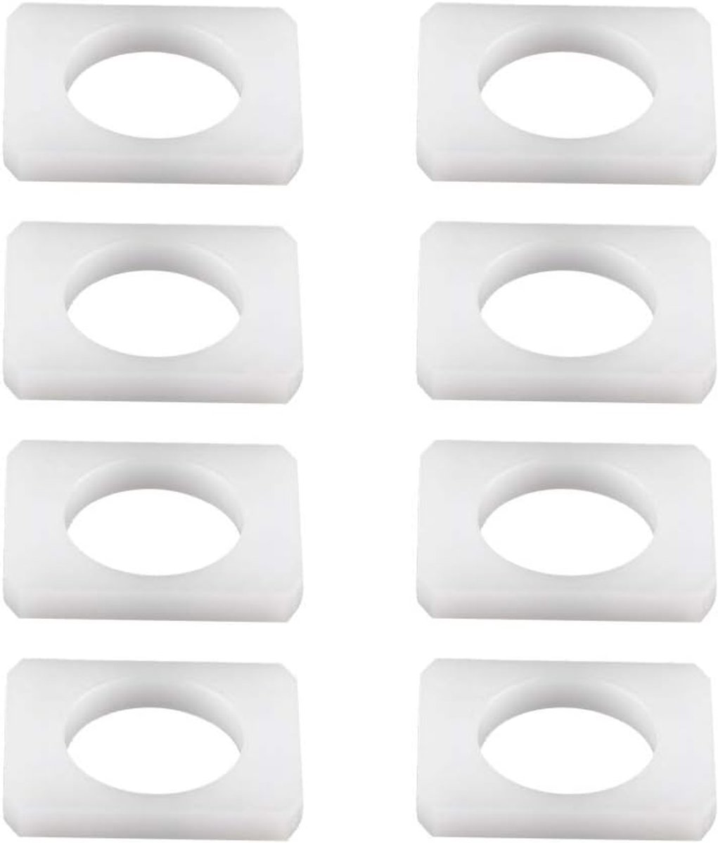 SnelShoppen - 8 Stuks Z3 Railringen, Z3 Accessoires, Boccole Sedili Z3, 1997 Z3 Ringen, E36 E37 E38 Interieur Accessoires, Duurzaam en Robuust