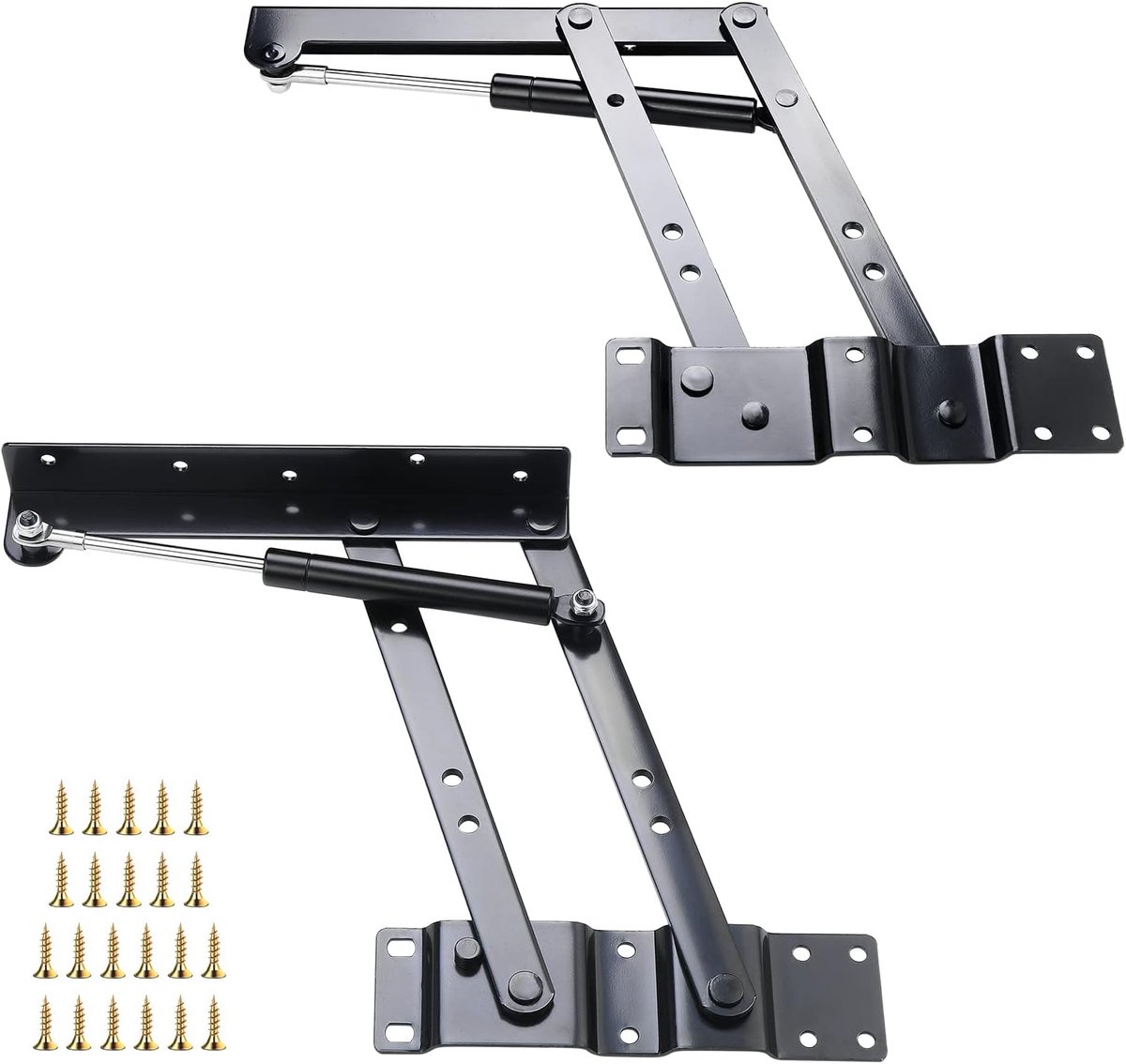 2pcs Furniture Hinge Spring Lift Up Furniture Hinge Spring Folding Spring for Furniture Accessories - ShopVlot