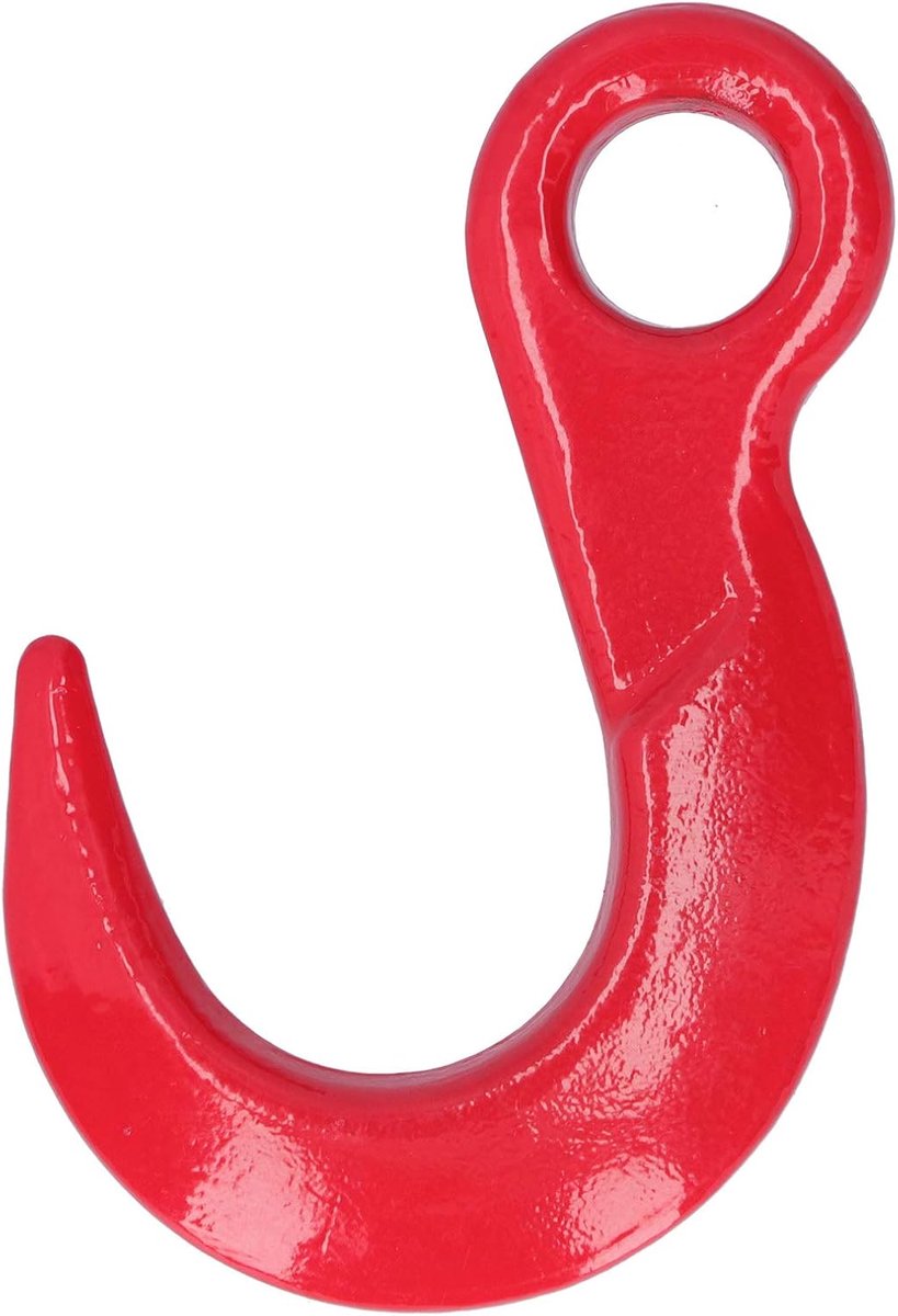 Lifting hook 5000lb - grote opening - legering staal - ideaal voor hijstoepassingen - ShopVlot