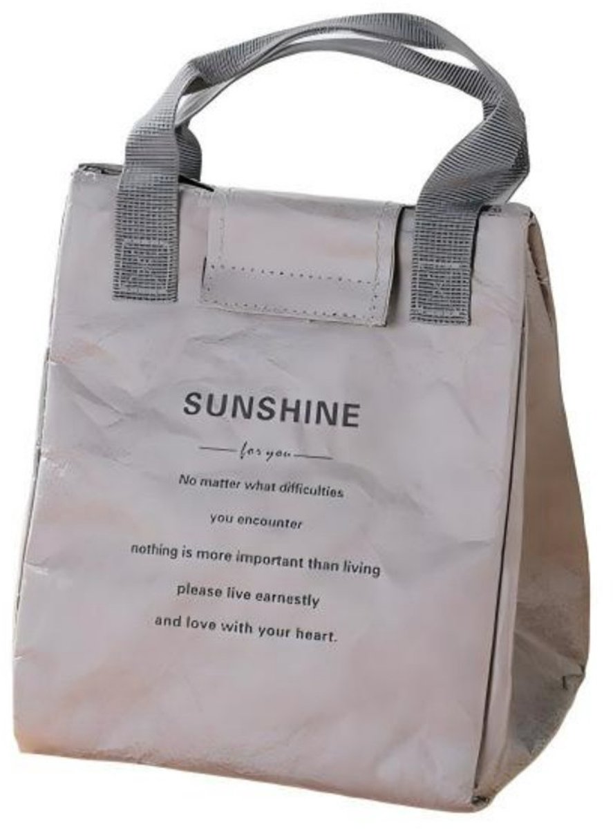 Lunchtas - 19*17*24 cm - opbergtas - lunchbox - isolatietas - handtas - lunchbox - eenvoudig - draagbaar - grote capaciteit - geschikt voor dagelijks woon-werkverkeer, studenten, kantoorpersoneel, picknicks, enz.