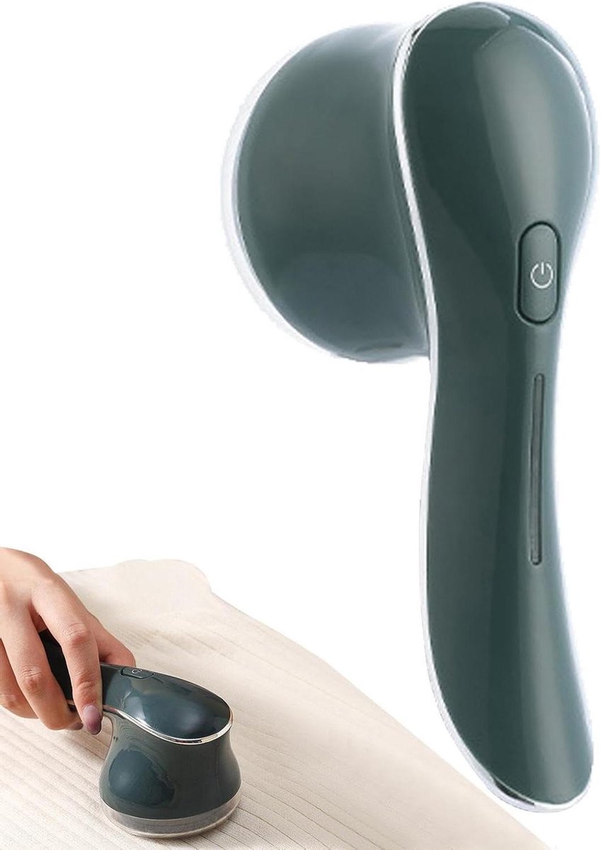 Pluizenverwijderaar - Ontpluizer Kleding - Kleding Verzorgen - Zesmes Systeem - 16 cm - Groen
