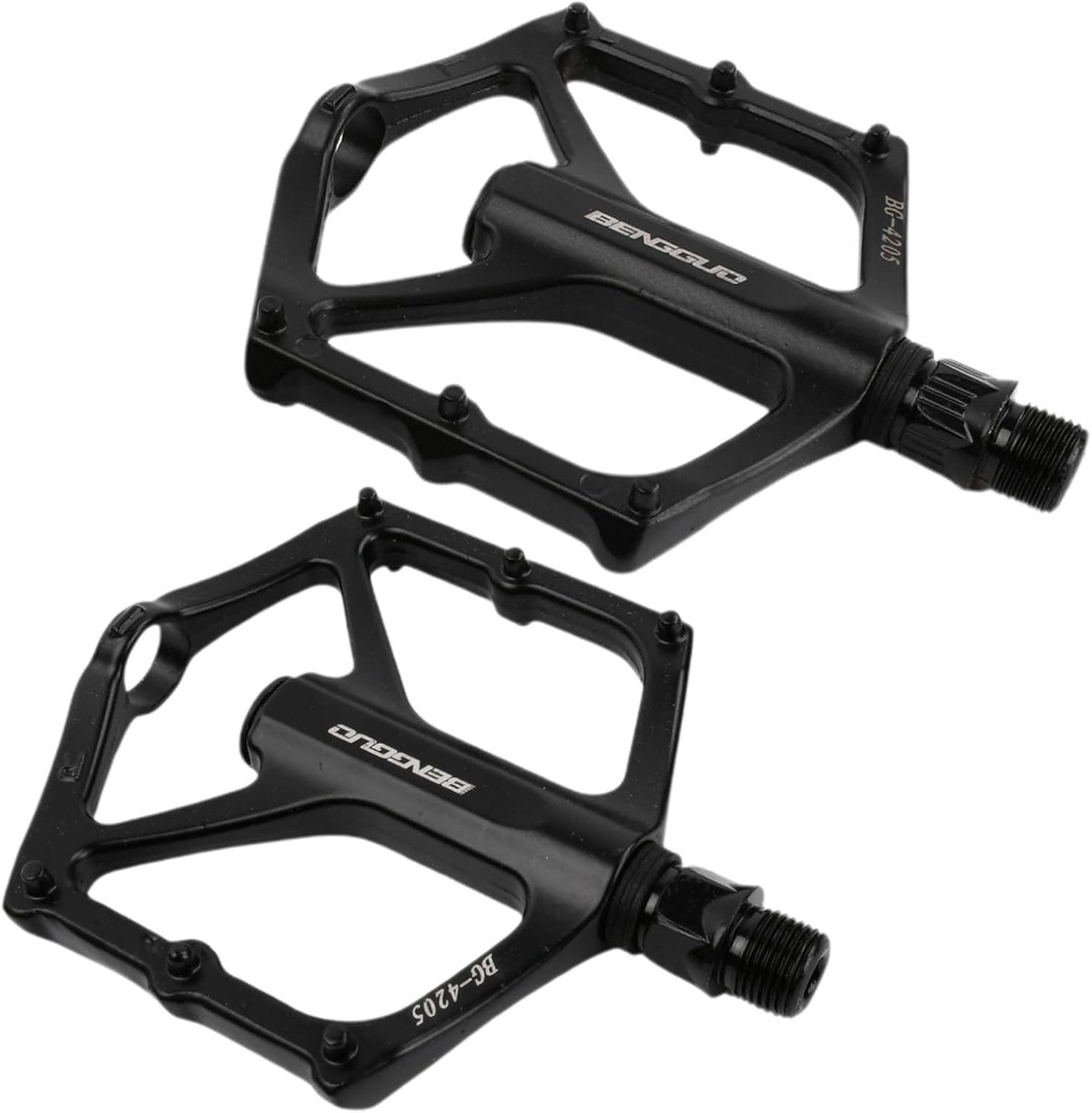 Brede antislip platformpedalen van aluminium met verzegelde lagers voor mountainbikes, racefietsen en BMX fietsen, lichtgewicht en duurzaam