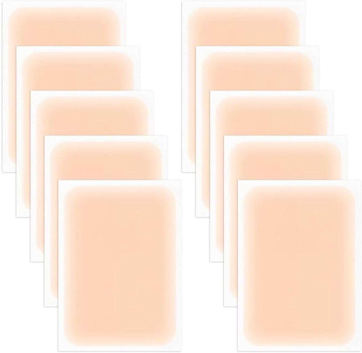 Tatoeagestickers 10 stuks - waterdicht en ademend - ideaal voor littekens en moedervlekken - flexibel en duurzaam - ShopVlot