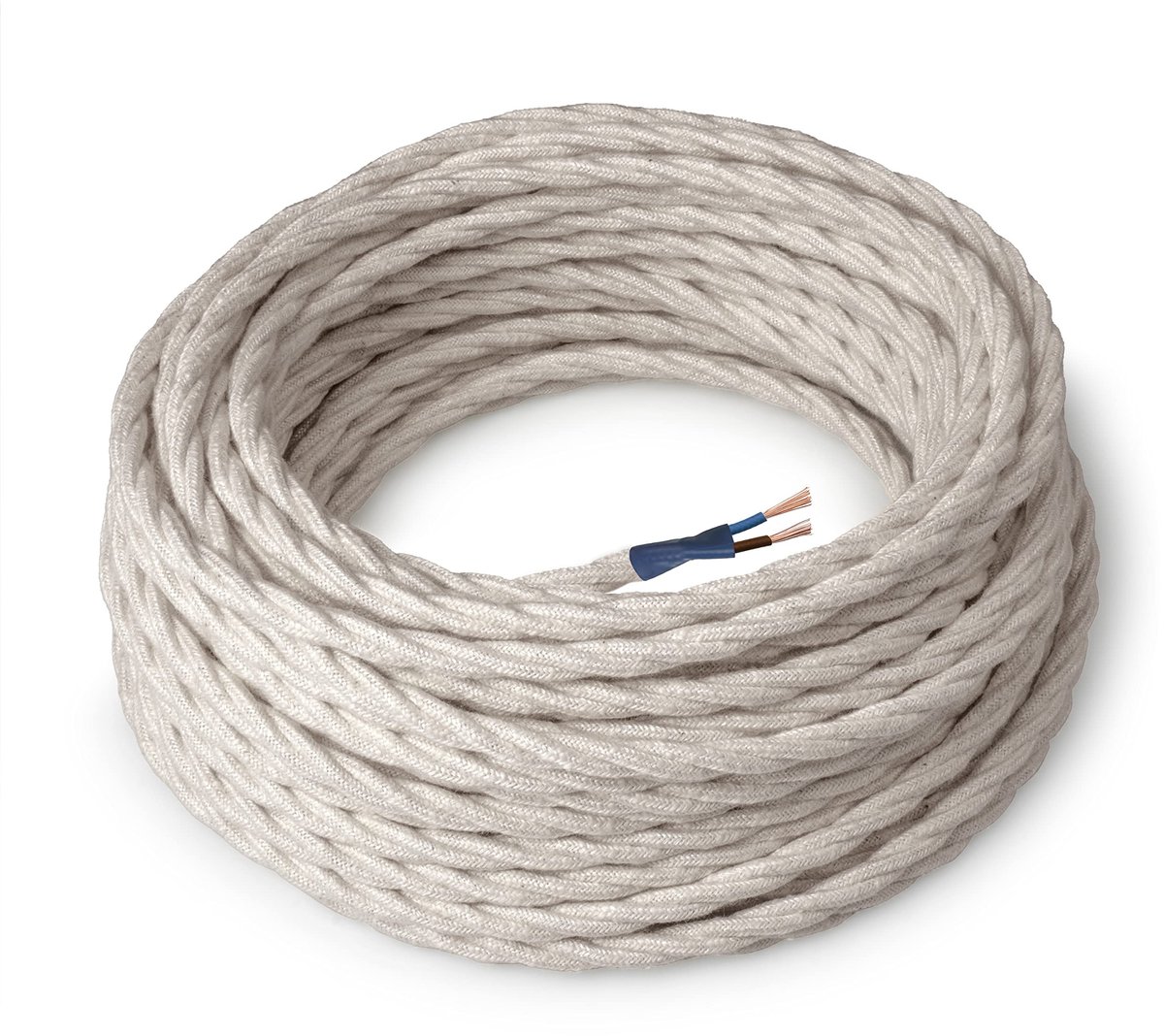 Omgoods - Elektrische Kleur Kabel Labrador, Linnen, 5m voor Lampen en Verlichting