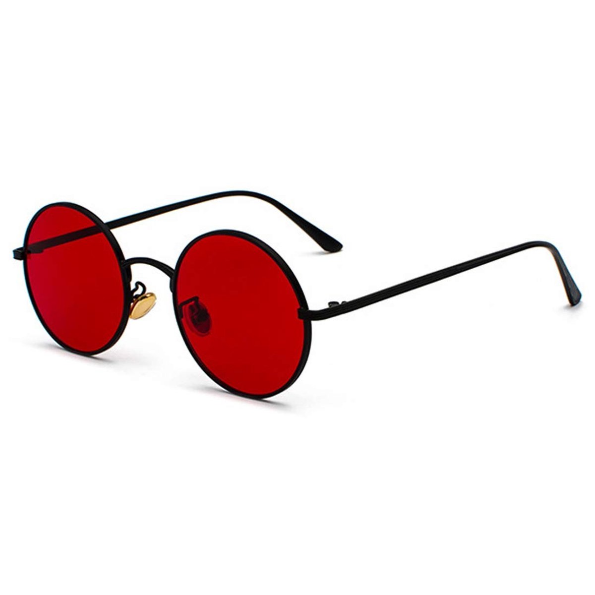 Omgoods - Retro Ronde Zonnebril met UV400 Bescherming