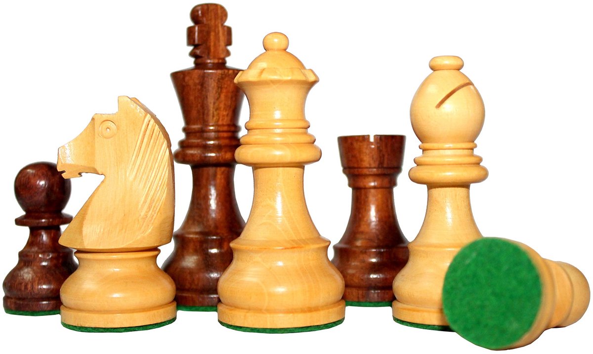 Omgoods - Houten Schaakstukken Set, Collector's Edition
