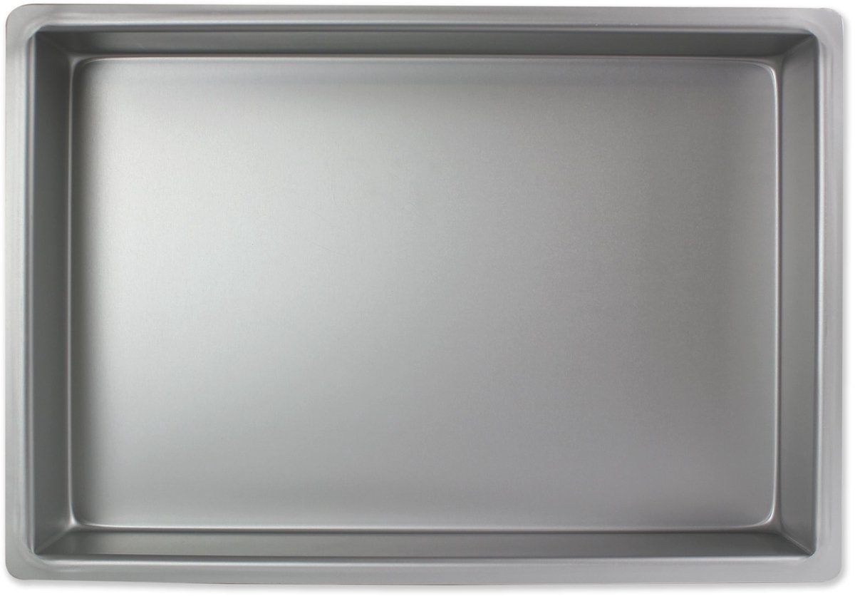 Omgoods - Oblong Aluminium Bakvorm 229 x 330 x 102 mm - Silver