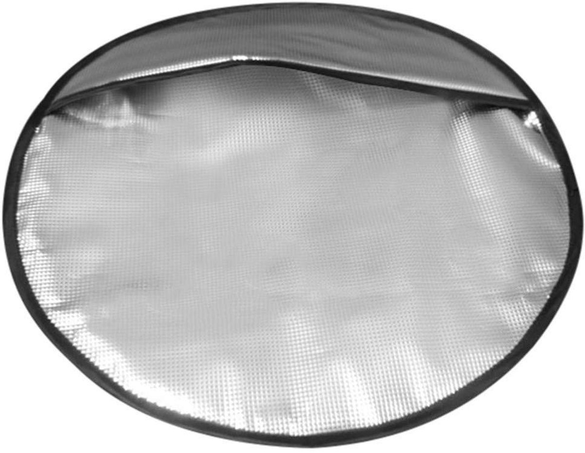 Omgoods- Stuurhoes Aluminiumfolie - Hitteschild - Opvouwbaar - Volledige Bescherming - 40cm - Anti-zonlicht Metaalfilm - Stuurwielbescherming