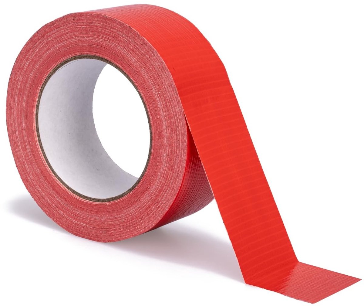 Omgoods - 5-pack Premium Armor Tape - 50m x 48mm, Hoge Hechting, Rood