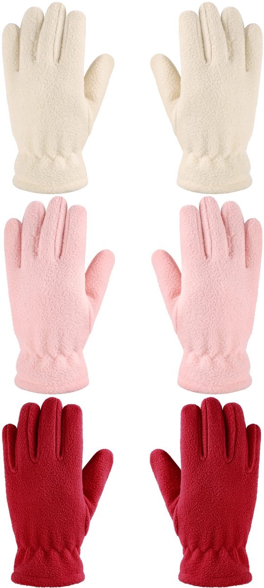 Omgoods - 3 Paar Kindervingerschoenen voor de Winter