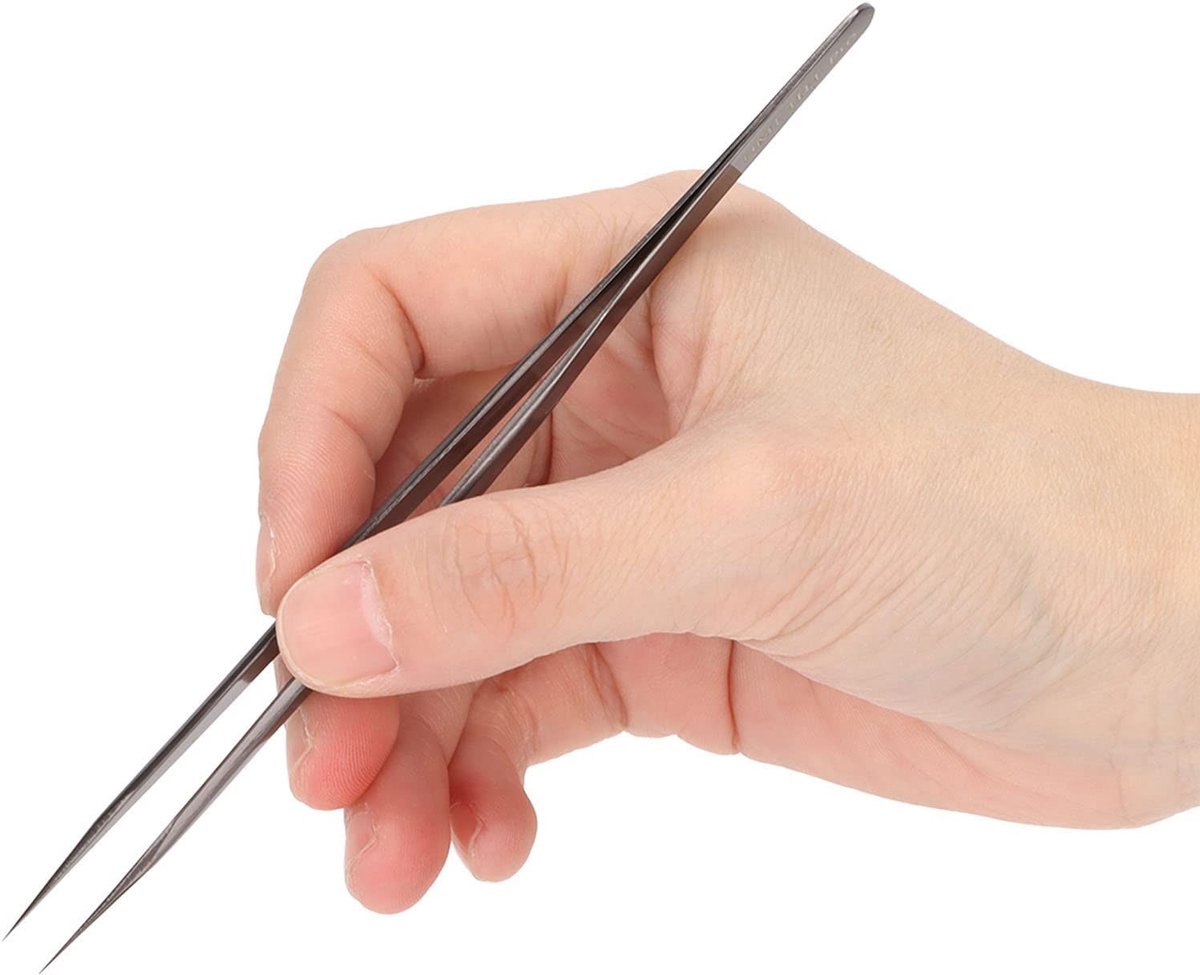Omgoods - High Precision Pincet - Antimagnetische Laboratorium Pincet met Tapered Point