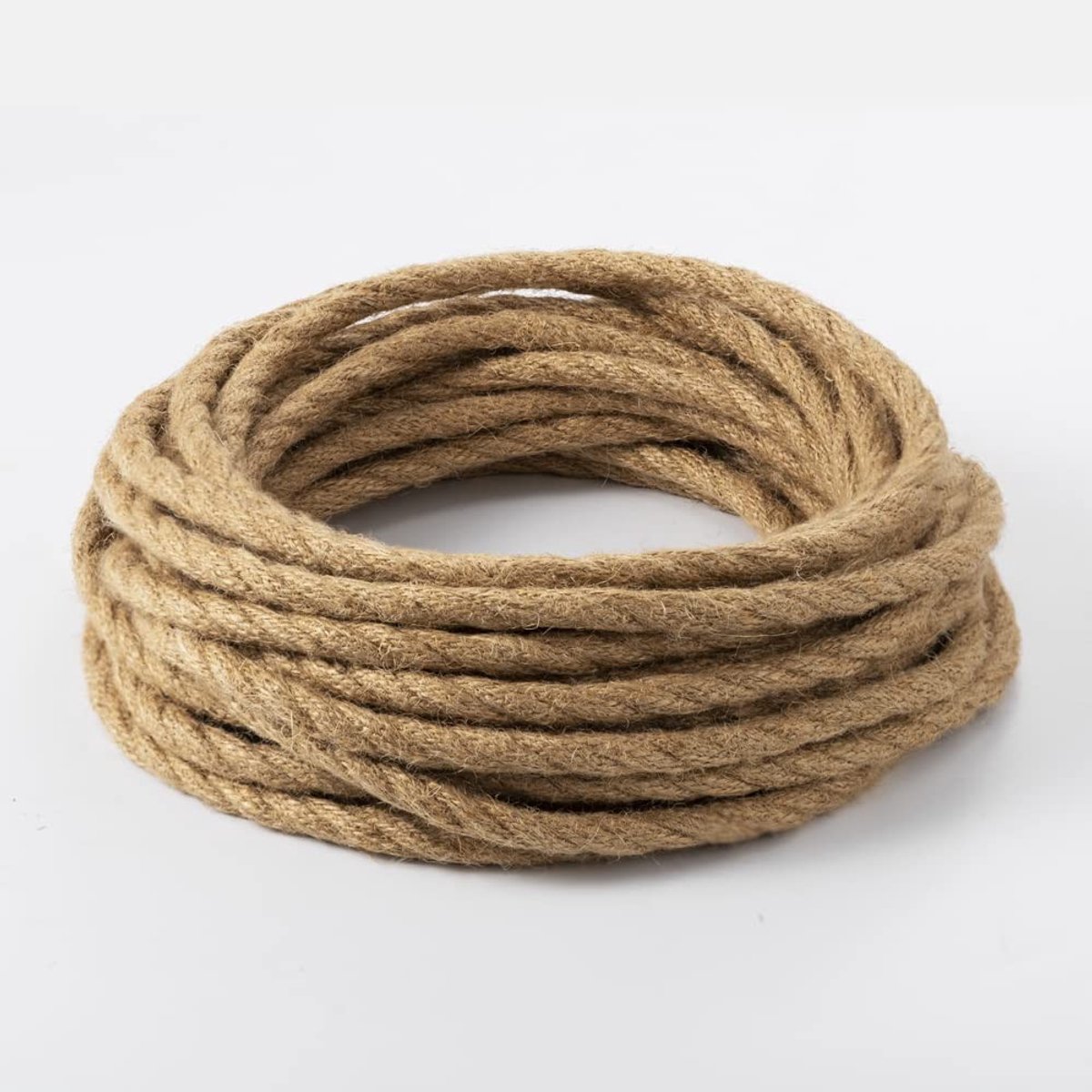 Omgoods - 10m Linnen Vintage Textiel Kabel voor Lampen DIY