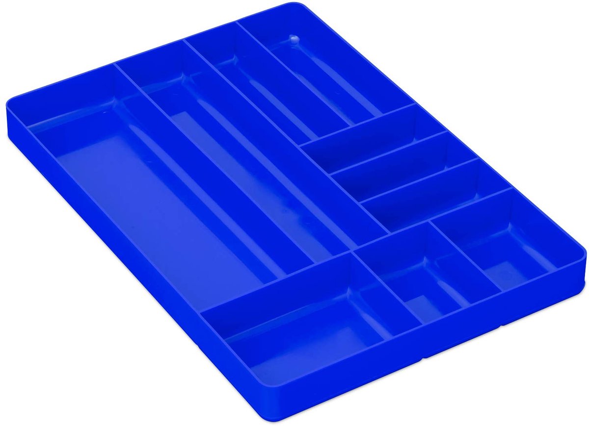 Omgoods - 10 Compartiments Lade Organizer - Robuuste Stapelbare Tray Voor Garage Gereedschap