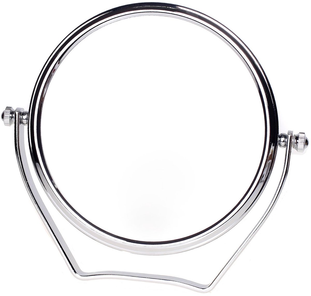 Omgoods - Make-up Spiegel met 5x Magnificatie - Dubbelzijdige Tafelspiegel 6 Inch