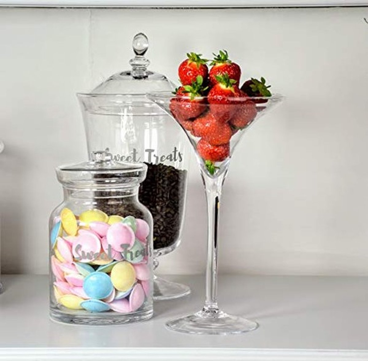 Omgoods - Set van 12 Glazen Buizen voor Aquarium