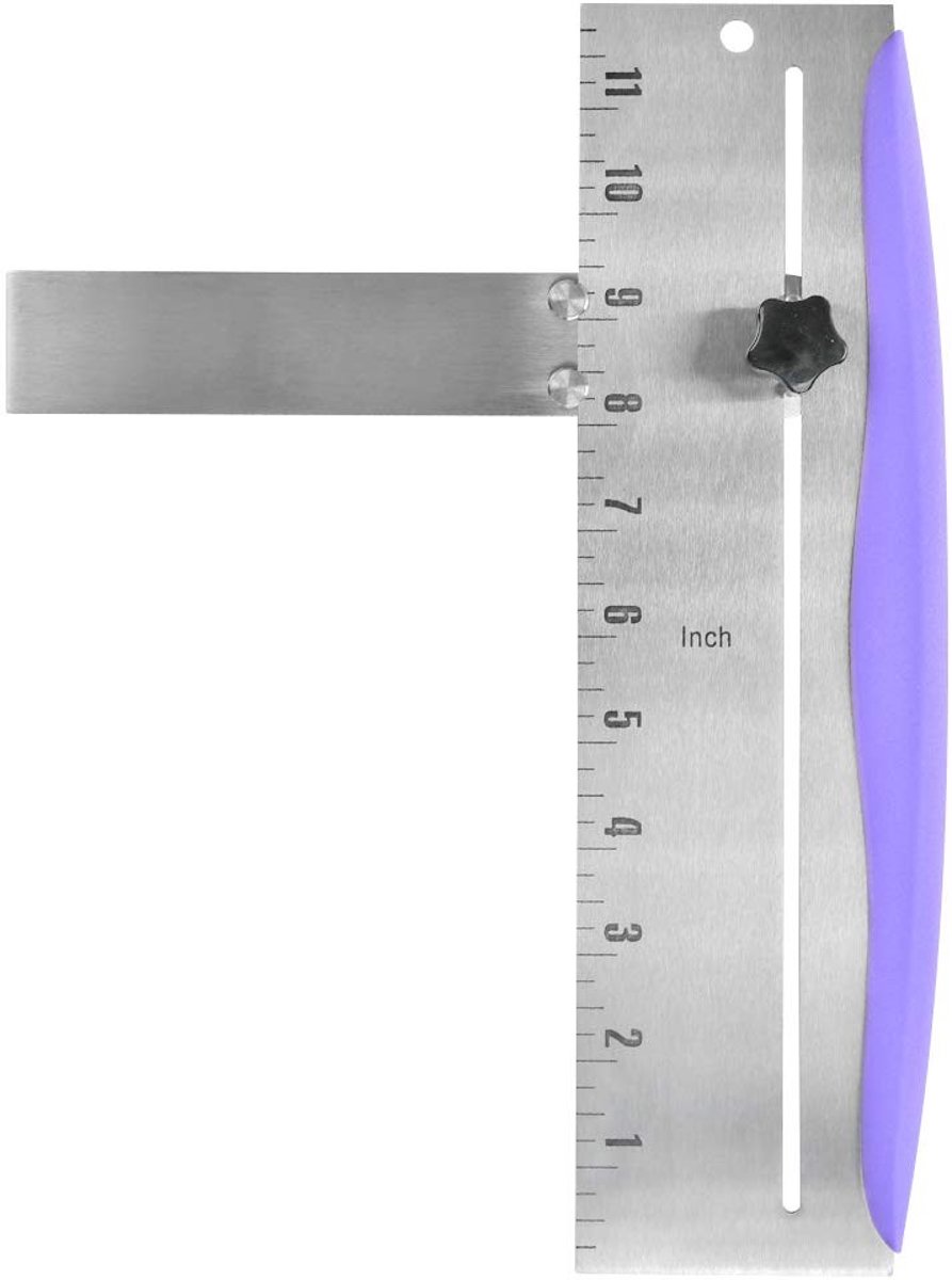 Omgoods - Verstelbare Taartschaaf van RVS 28cm voor Perfecte Cakeafwerking