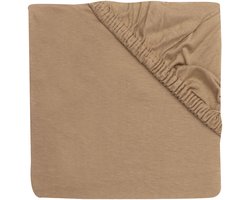 Jollein Hoeslaken Ledikant - 60x120cm - Jersey - Hazel