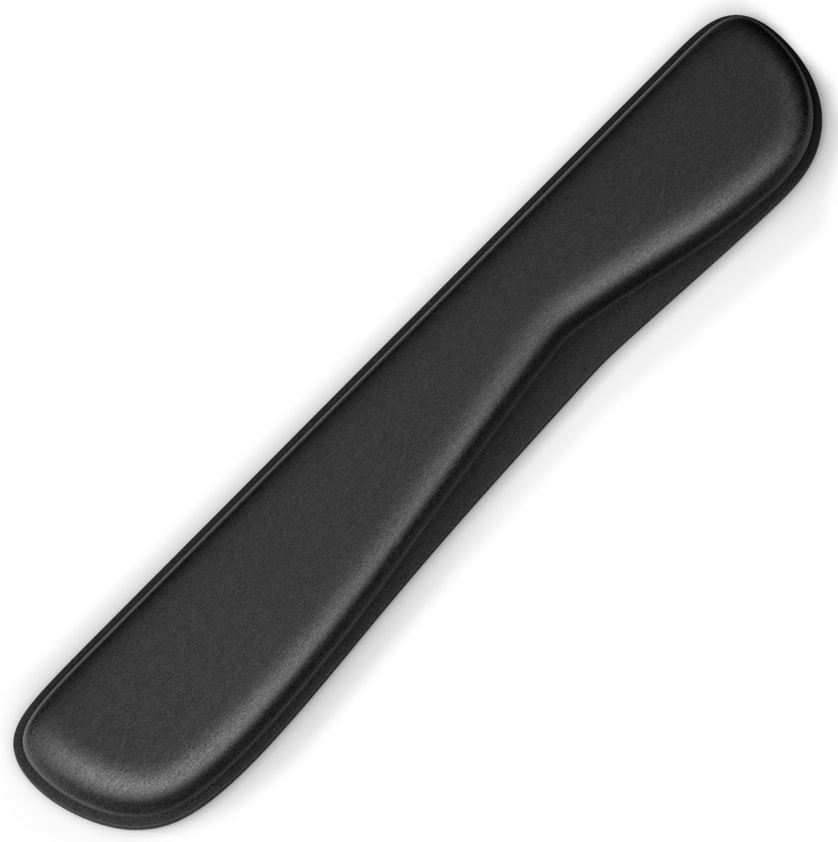 ergonomisch toetsenbordpad, polssteun voor toetsenbord, 43 x 8,4 cm, polssteun voor computer/pc met gelkussen, anti-peesschedeontsteking, geheugenschuim, naadloos, antislip, zwart
