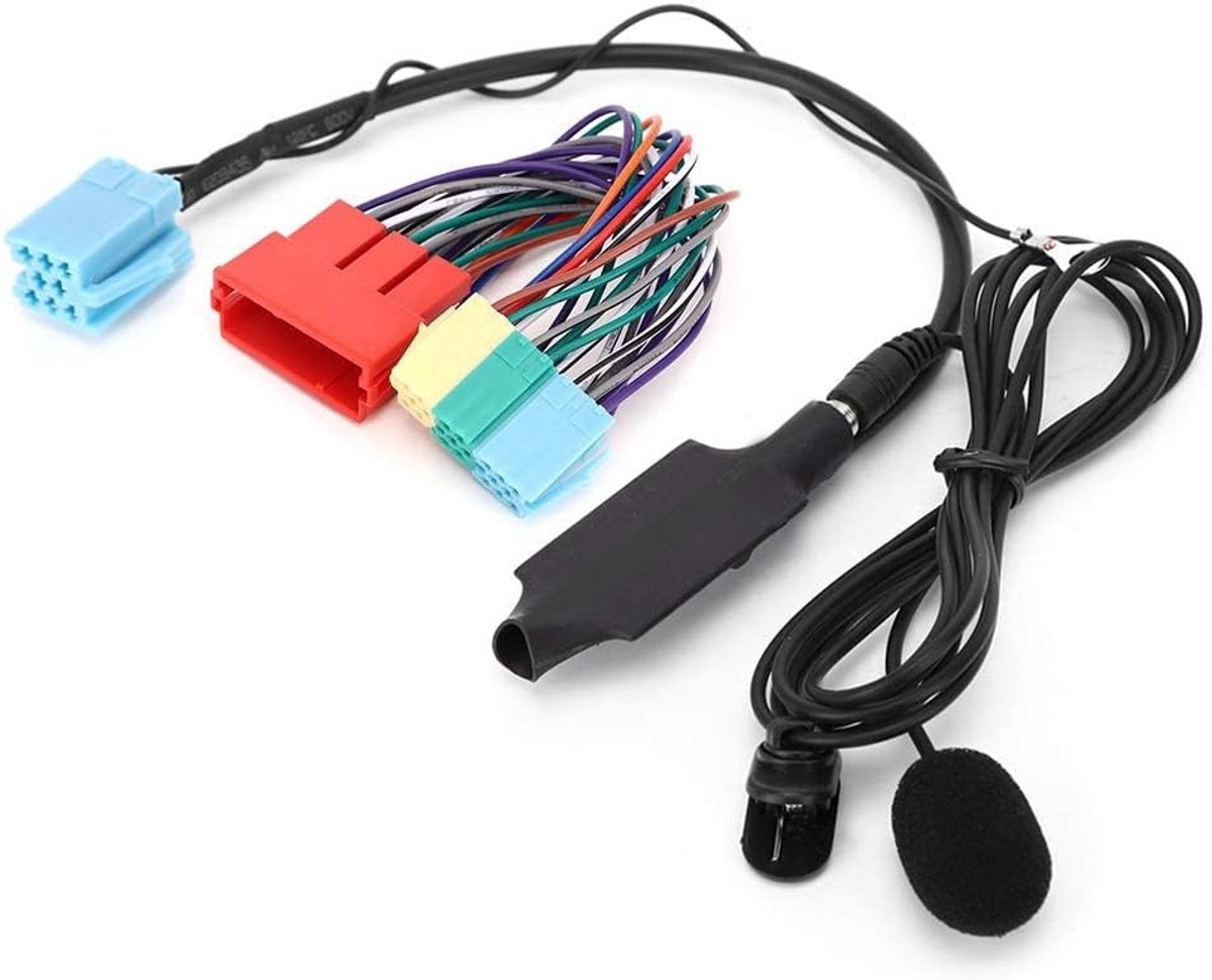 Auto Stereo Radio Connector, 5.0 Bluetooth Audio Adapter met Speaker Past voor A3 8L 8P B5 B6 B7