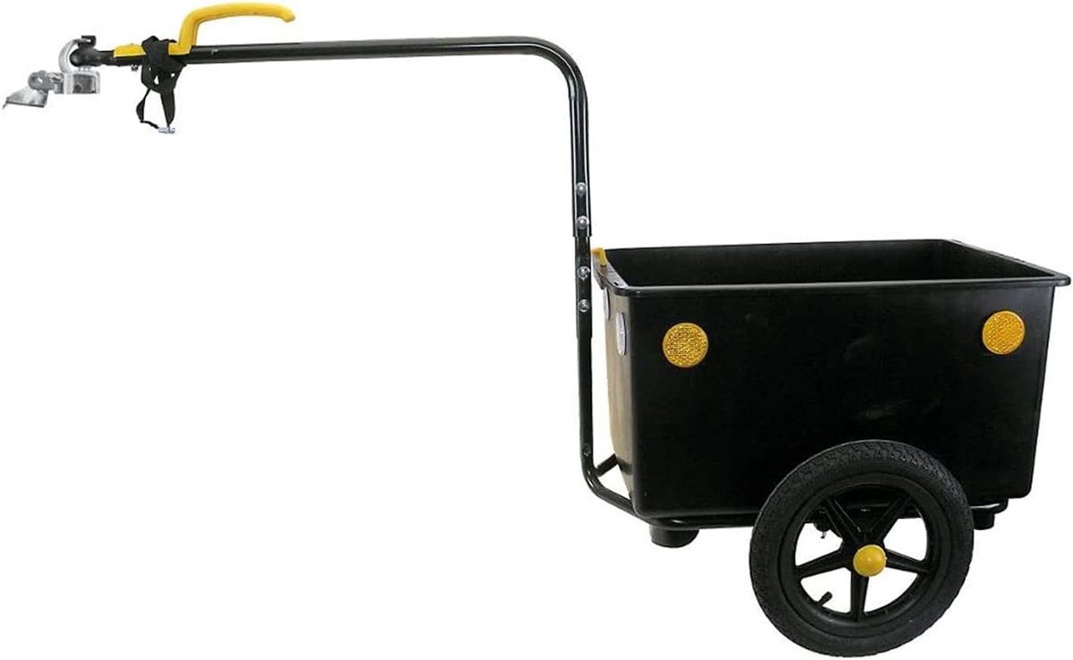 Fietstrailer Eco - Handmatige aanhanger - Ruime laadcapaciteit - Ideaal voor gezin of boodschappen - ShopVlot