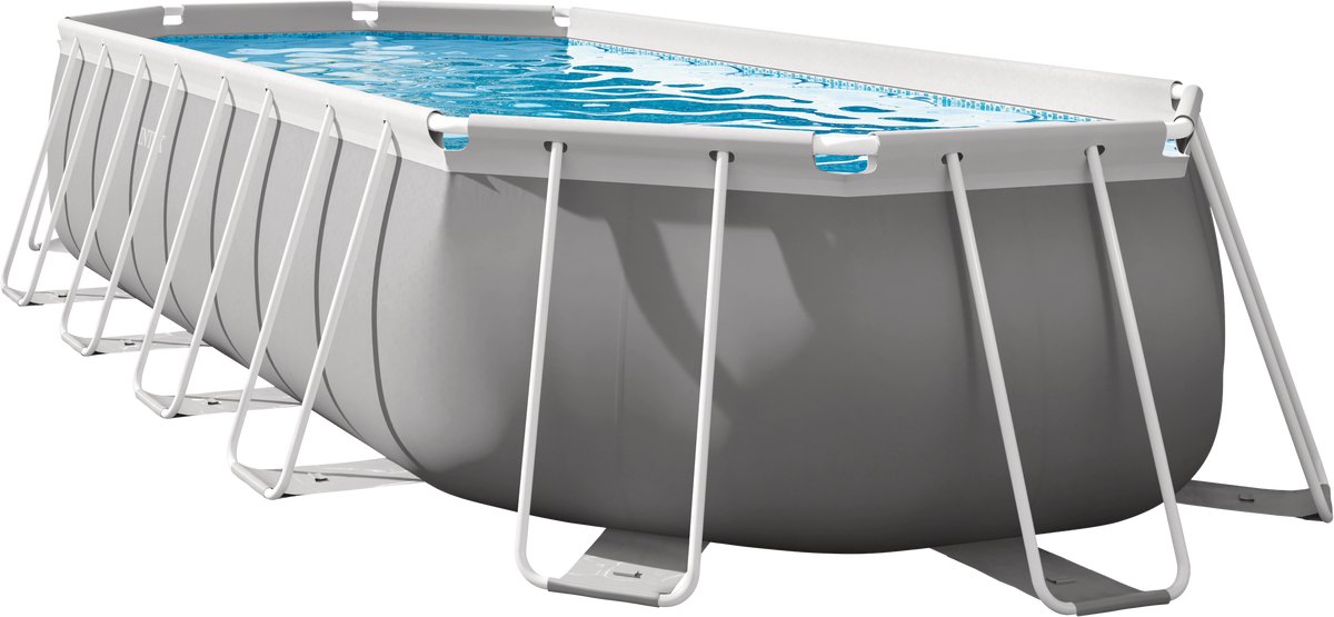 Intex Prism Frame Ovaal Opzetzwembad Set - 610 x 305 x 122 cm met filterpomp